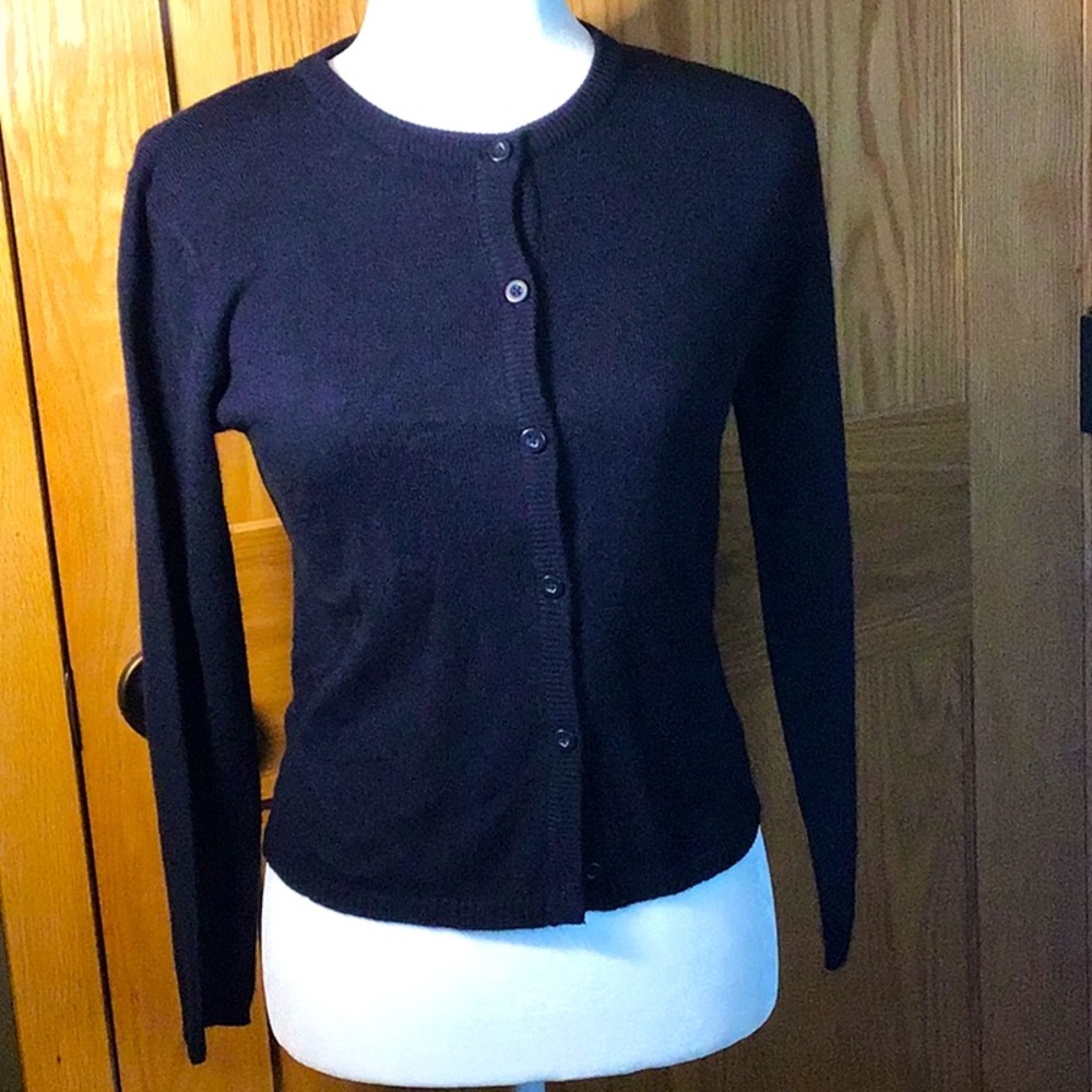 Navy Blue French Toast Girls Size 14 Youth School Girl Cardigan